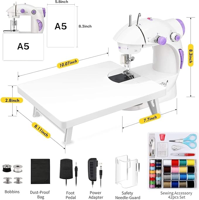 COSEFACIL (MINI MAQUINA DE COSER PORTATIL)